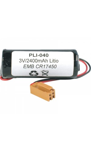 Pack Litio 3,0V/2400mAh CR17450