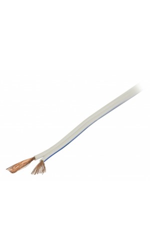 Cable Altavoz-Blanco -2x0.75mm²-100m