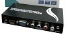 Convertidor HDMI a VGA + RGB + Audio