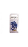 Blister 30 Conectores Cord-End - 2.5 mm² azules