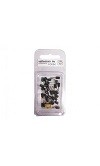 Blister 30 Conectores Cord-End - 1.5 mm² negros