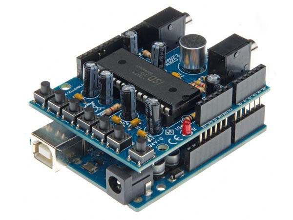 Kit Audio Shield para Arduino®  - Kit para montar un Audio Shield para Arduino®