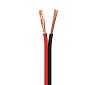 Cable Altavoz-Rojo/Negro-2x0.75 mm 100 mts