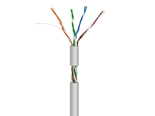 Cable UTP rigido Cat.5E 305m - Cable para datos UTP Cat.5E rígido -interiores   305m
